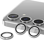 for Samsung Galaxy S24 FE Camera Lens Protector, Individual Metal Ring Tempered - Image 2