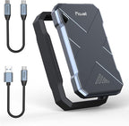500GB Portable SSD, USB 3.2 Gen2 USB-C, IP68 Water & Dust Resistant, Shockproof by Fikwot