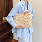 Puffy Laptop Sleeve 13-15.6 Inch Cute Quilted Laptop Protective Case Padded - Image 2