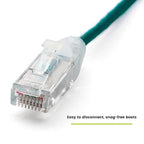 TRUECABLE Cat6 Component Rated Patch Cable, Unshielded, 28AWG Solid Copper - Image 6