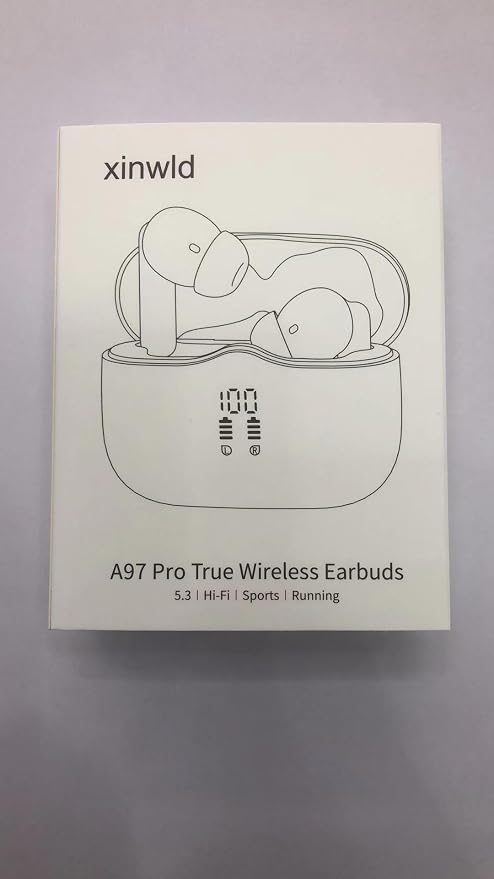 Wireless Earbuds, 4 ENC Noise Cancelling Mic Wireless Earphones 40H, in-Ear - Image 7
