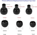 36 Pieces Medium Earbud Tips Soft and Comfortable Ear Bud Replacement Pieces - Image 2