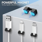 10 Pack Magnetic Cord Organizer Holder, Cable Clips - Image 3