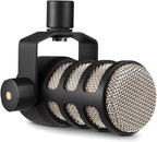 RØDE PodMic Cardioid Dynamic Broadcast Microphone — XLR Output, Requires Audio by R%C3%98DE