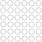 200Pcs Clear O-Ring Switch Dampeners Keycap - Image 2