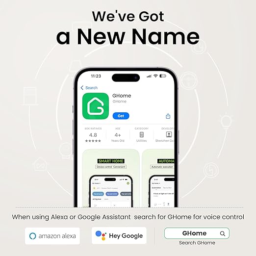 GHome Smart Plug Mini, WiFi Smart Outlet Plug Compatible - Image 9