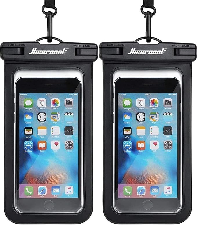 Hiearcool Waterproof Phone Pouch, Universal Case Compatible by Hiearcool