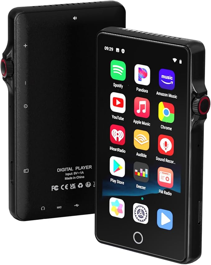 80GB MP3 Player with Bluetooth & WiFi, Android Music Player with Spotify - Image 8