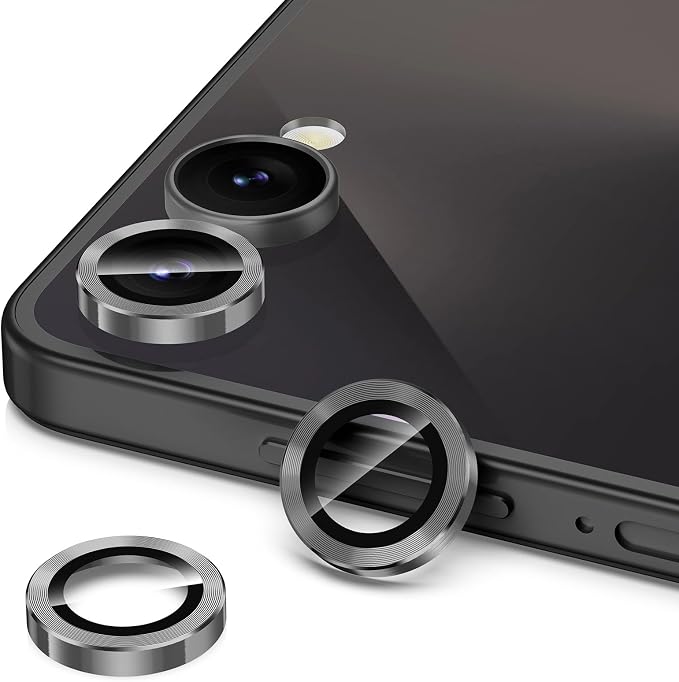 for Samsung Galaxy Z Flip 7 Camera Lens Protector, Individual Metal Ring - Image 2