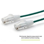 TRUECABLE Cat6 Component Rated Patch Cable, Unshielded, 28AWG Solid Copper - Image 3