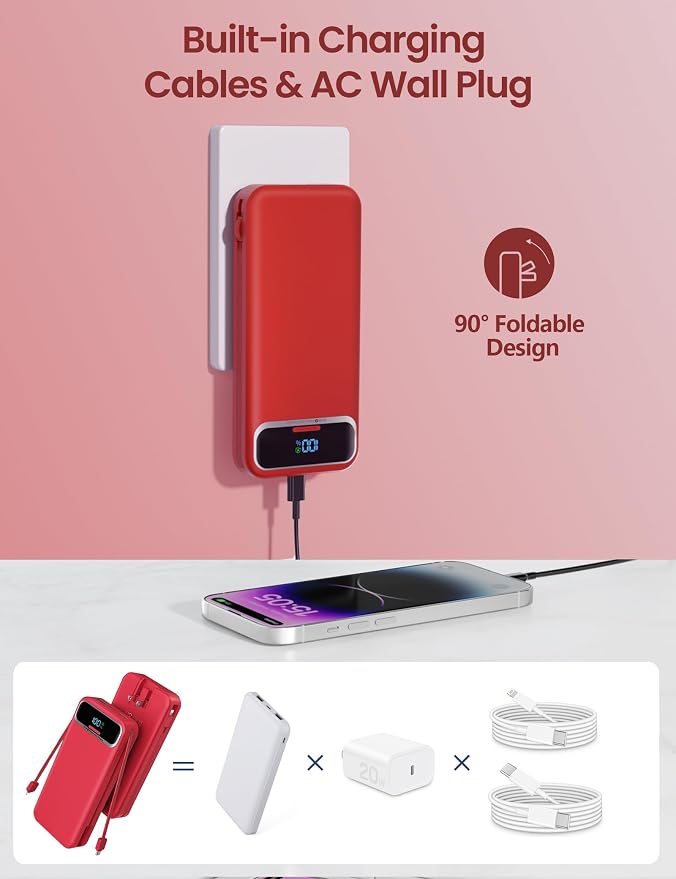 12000mAh Lightweight-Portable-Charger-Power-Bank - Image 4