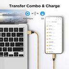 etguuds 4ft USB A to USB C Cable 3A Fast Charging, - Image 3