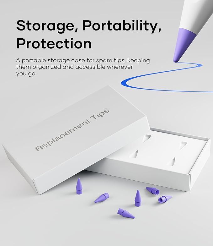 Replacement Pencil Tips for Apple Pencil Pro, Pen Tips for Apple Pencil 2nd - Image 2