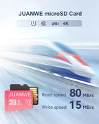 JUANWE 32GB Micro SD Cards 10 Pack Memory Card, SDHC High-Speed U1 A1 SD Card - Image 2