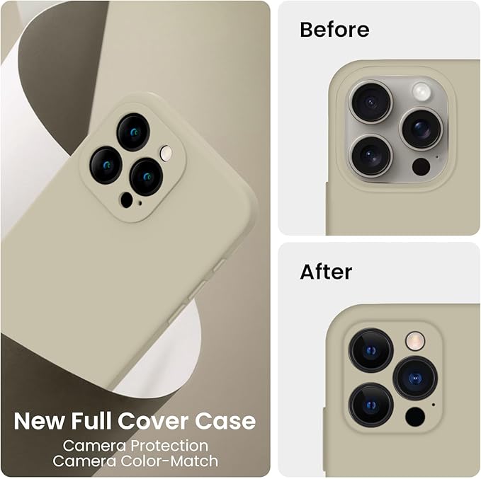 FireNova Designed for iPhone 15 Pro Case, Silicone Upgraded Phone Case with - Image 3