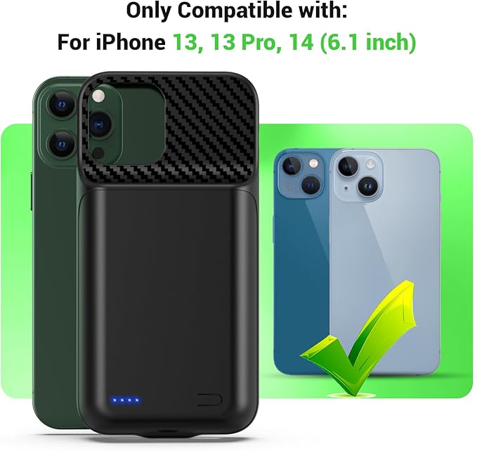 13800mAh High Capacity Battery Case - Image 2