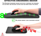 Mouse Pad Wrist Support, Ergonomic Mouse Pad - Image 5