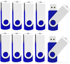 KOOTION 10 Pack 4 GB USB Flash Drive 4gb Flash Drives Keychain Thumb Drive by KOOTION
