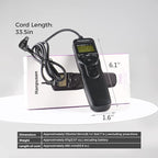 Camera Wired Intervalometer Remote Control, Cameras Timer Shutter Release - Image 7