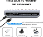 BOMGE Audio Mixer, Sound Board Mixing Console - Image 7