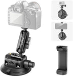 4" Suction Cup Mount with Magic Arm by Maectech
