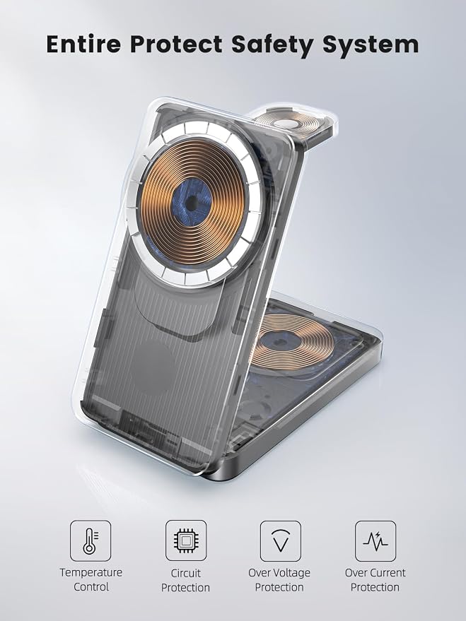 3 in 1 Magnetic Wireless Charger - Image 6