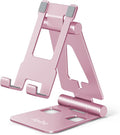 Cell Phone Stand for Desk, Adjustable Desktop Phone Holder Stand, Foldable by Aoviho