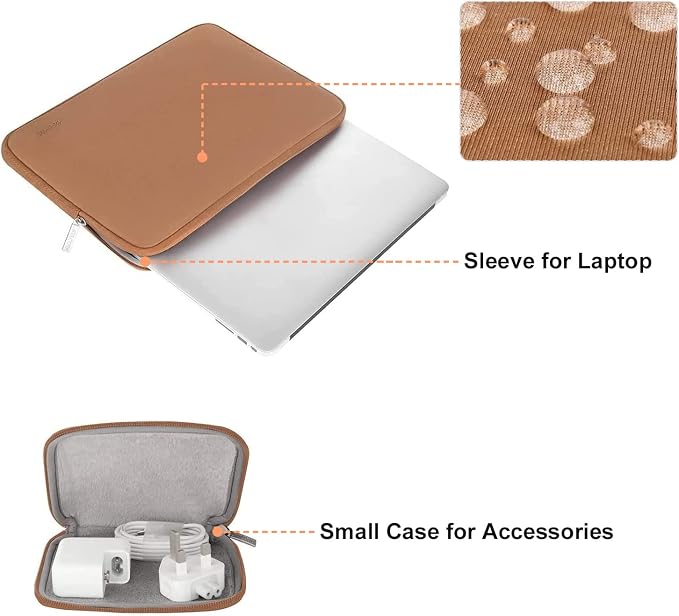 MOSISO Laptop Case 13.3 inch, 13-13.3 inch Laptop Sleeve Bag Compatible - Image 2