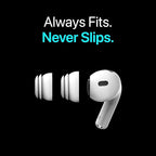 Premium Multi-Flange Eartips for AirPods Pro 1&2 – Always Fits, Never Slips - Image 2