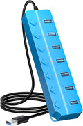ONFINIO USB Hub 3.0, 7-Port USB Hub Splitter by Onfinio