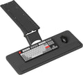 yeshine Under Desk Keyboard Tray Slide Out, Height Adjustable Computer Keyboard by yeshine