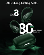 PocBuds Bluetooth Headphones Wireless Earbuds 80hrs Playtime Wireless Charging - Image 2