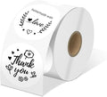2'' White Round Thermal Labels, Name/Price Tag, QR Code, 750 Labels/Roll by OmezizyLabelPrinter