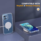 Miracase Magnetic for iPhone 12/12 Pro Case 6.1 inch, Upgrade Full-Body Clear - Image 5