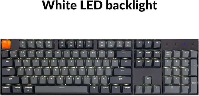 Keychron K10 Full Size Layout White LED Backlit Hot-Swappable Mechanical - Image 8