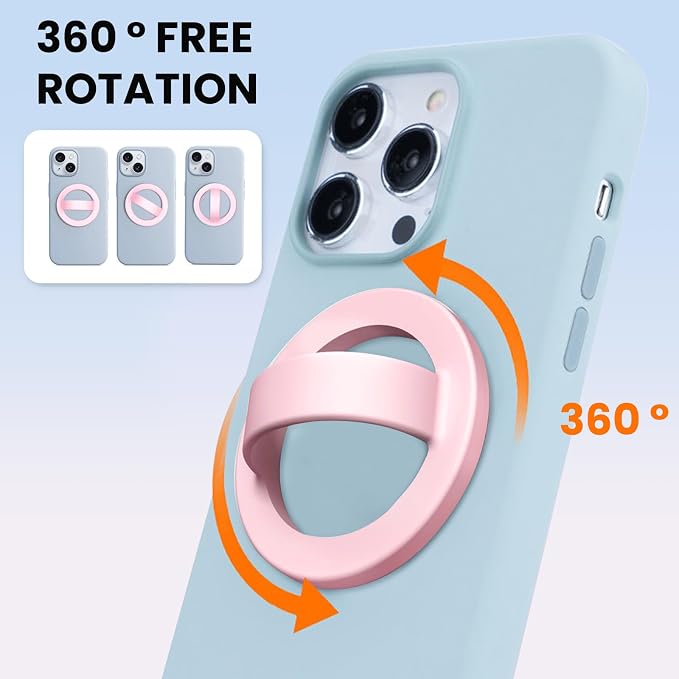 Magnetic Silicone Ring Grip Phone Holder, Loop Grip Phone Holder, Magnetic - Image 3