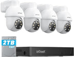 ieGeek PoE Security Camera System, 5MP Outdoor/Indoor PoE Cameras by ieGeek