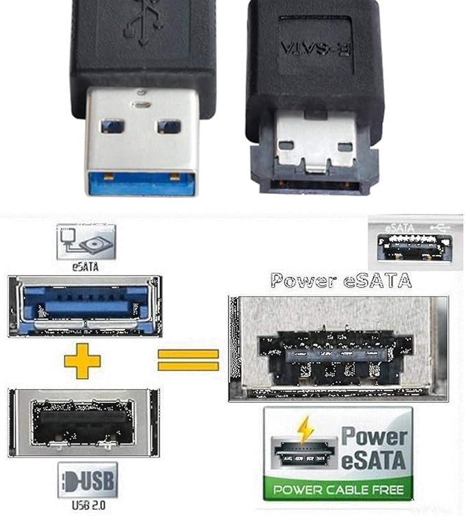 chenyang USB 3.0 to eSATA Adapter 6Gbps - Image 5
