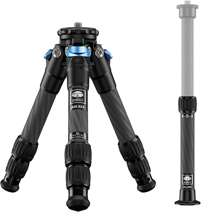 SIRUI Lightweight Carbon Fiber Mini Travel Tripod by SIRUI