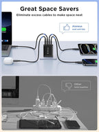 40W USB C Charger Cube, Samsung S25 S24 S23, Cellphones Charger - Image 7