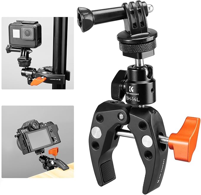 K&F CONCEPT Camera Clamp Mount by KFCONCEPT