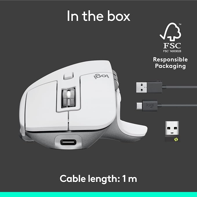 Logitech MX Master 3S Wireless Mouse Standard Edition - Image 10