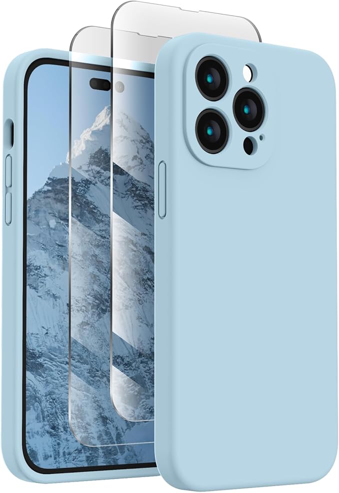 FireNova for iPhone 14 Pro Case, Silicone Upgraded Phone Case with, Soft by FireNova