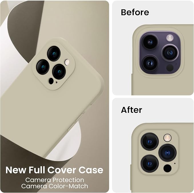 FireNova for iPhone 14 Pro Case, Silicone Upgraded Phone Case with, Soft - Image 3