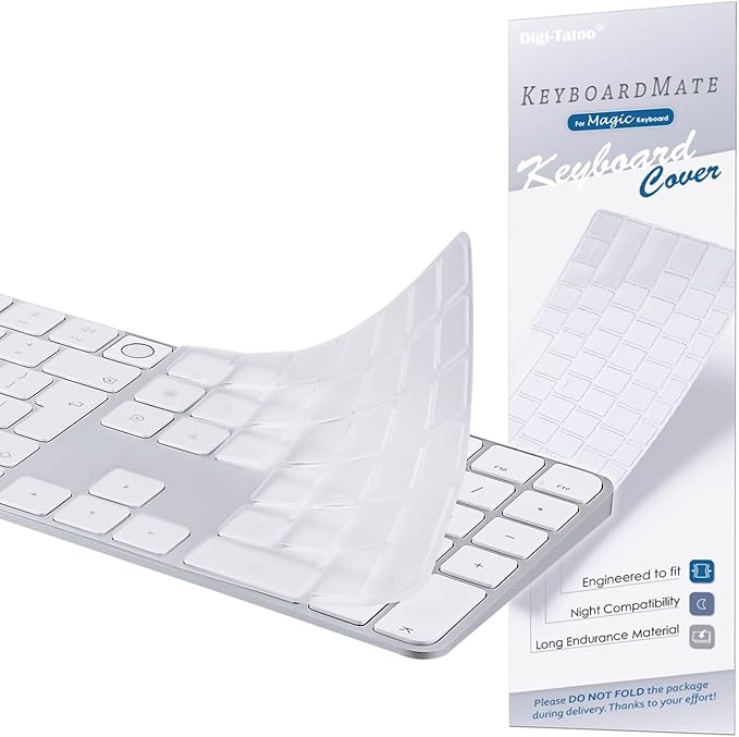 Keyboard Cover for 2024 M4 iMac Magic Keyboard by Digi-Tatoo