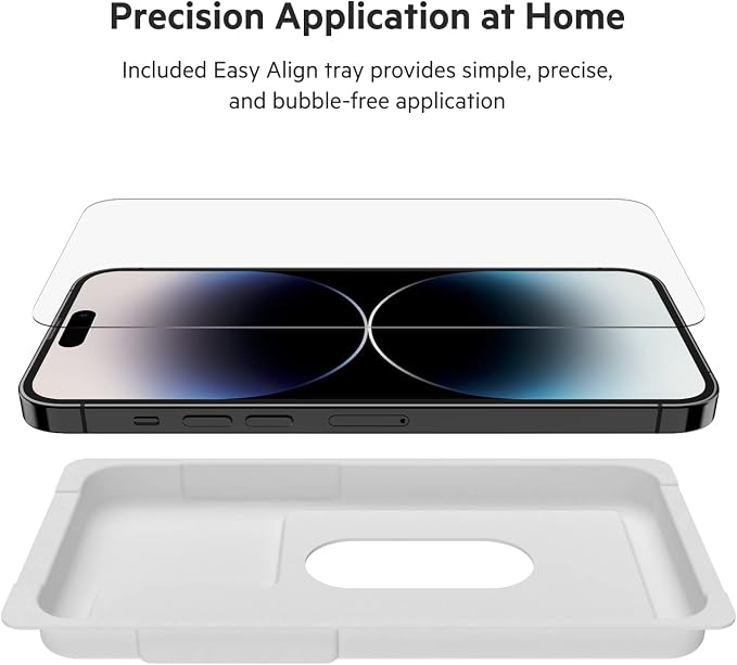 Belkin TemperedGlass iPhone 14 Pro Max Screen Protector - Image 7