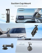 4" Suction Cup Mount with Magic Arm - Image 2