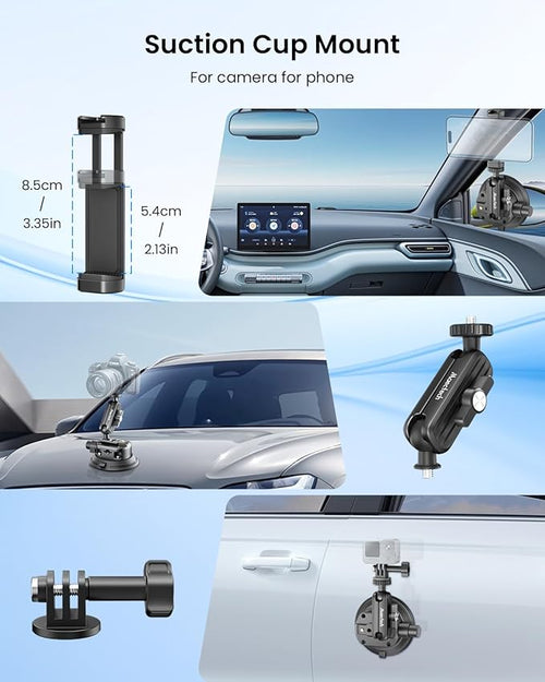 4" Suction Cup Mount with Magic Arm - Image 2