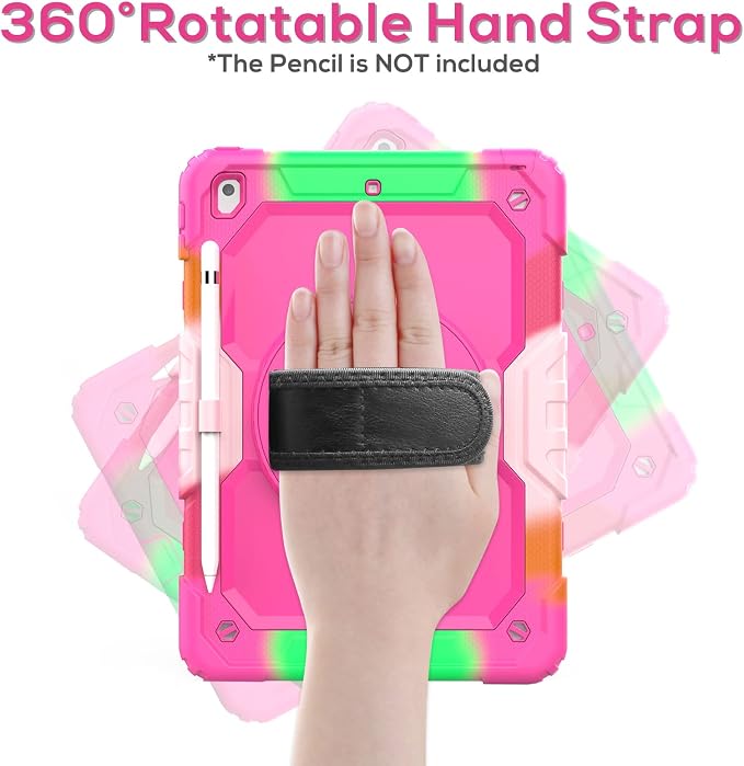 BLOSOMEET Case for iPad 9th/8th/7th Generation 2021/2020/2019 10.2 Inch for - Image 7