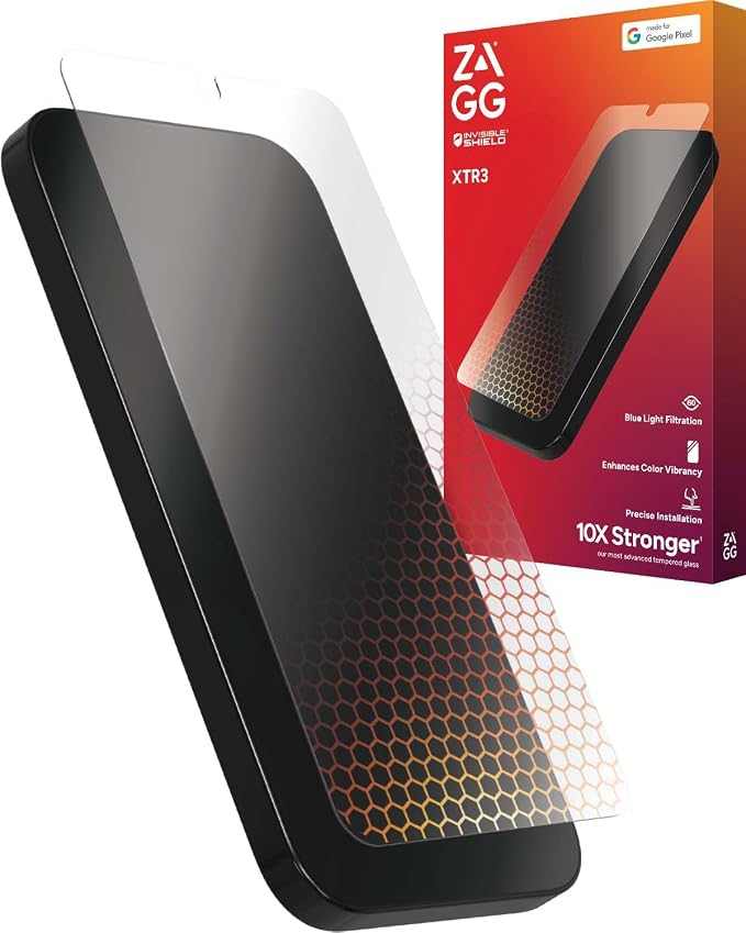 ZAGG Glass XTR3 Google Pixel 9 Pro XL Screen Protector by ZAGG